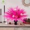 Hot Pink Pampas Grass 17in 𝟯𝟬𝙋𝙘𝙨, Artificial Faux Fluffy Pampas Grass Decor for Home Wedding Centerpieces Party